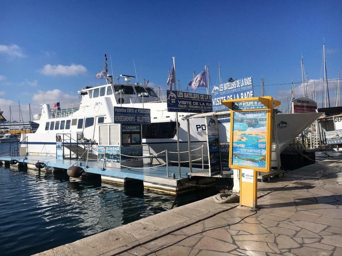 Cosy T2 Port De Toulon - Stade Mayol "Clim, Wifi Gratuit" Eksteriør billede